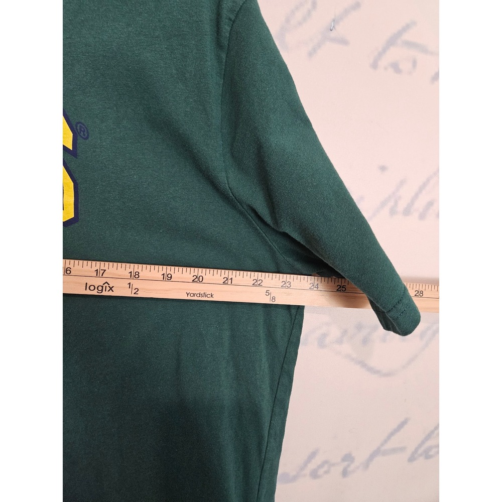 Levis T Shirt XL Green Relaxed Fit Mountain Graphic Arch Logo Short Sleeve Tee - Picture 5 of 7